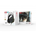 XO GE-04 Over Ear Gaming Headset με σύνδεση USB / 2x3.5mm